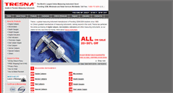 Desktop Screenshot of calipers.tresnainstrument.com